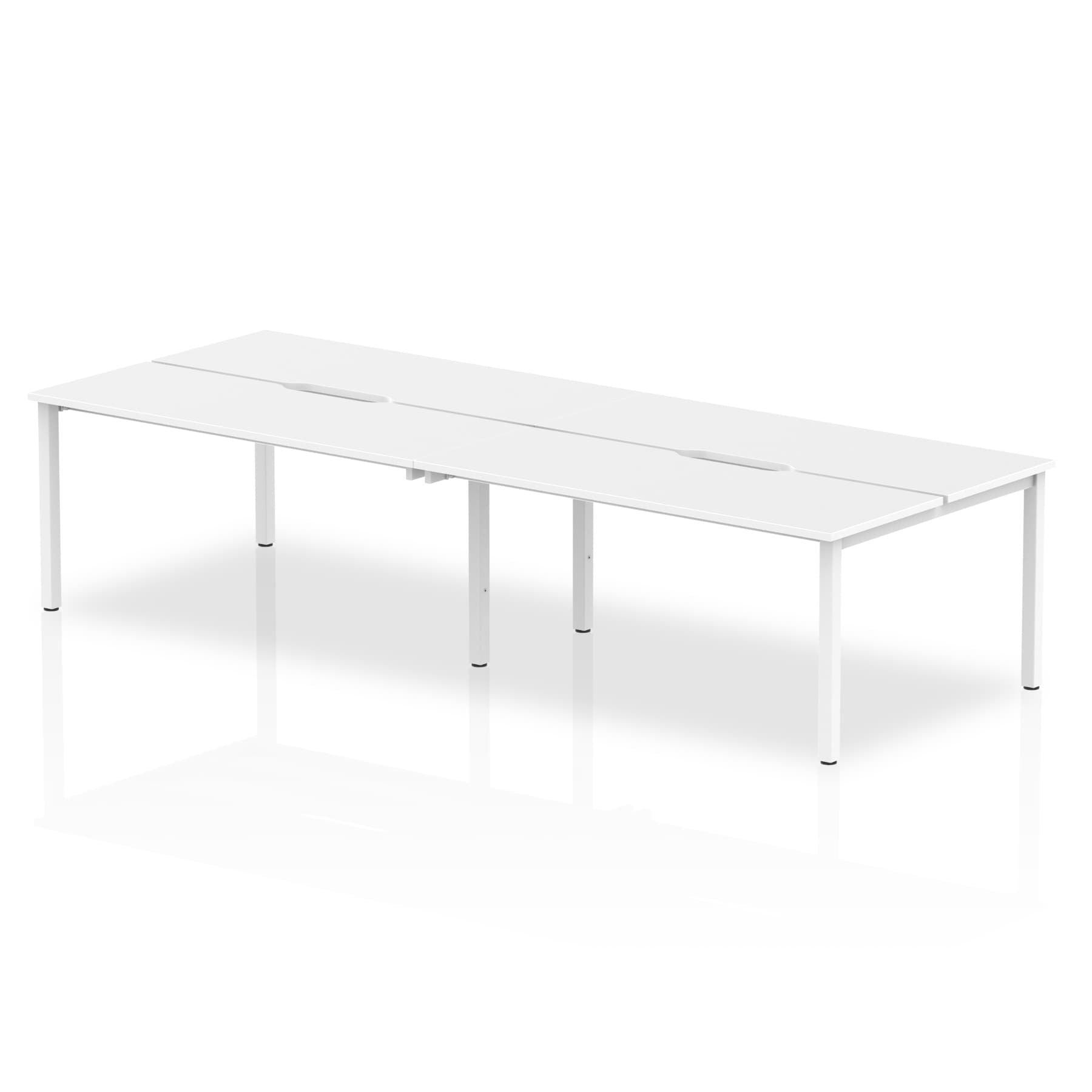 Evolve Plus B2B Bench Desk - 4 Person
