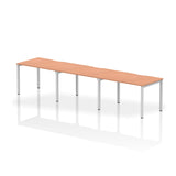 Evolve Plus Single Row Bench Desk - 3 Person