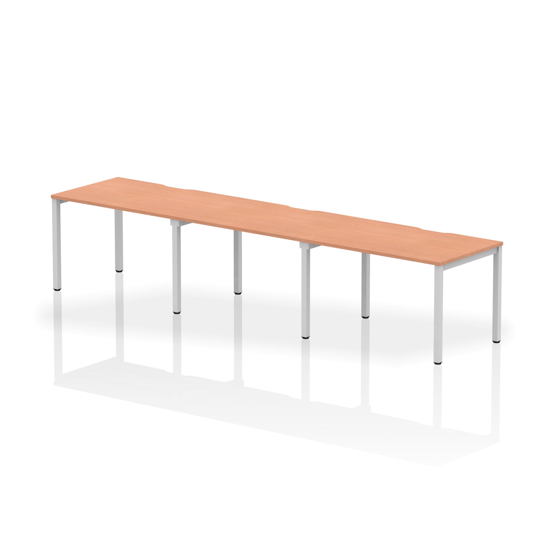 Evolve Plus Single Row Bench Desk - 3 Person