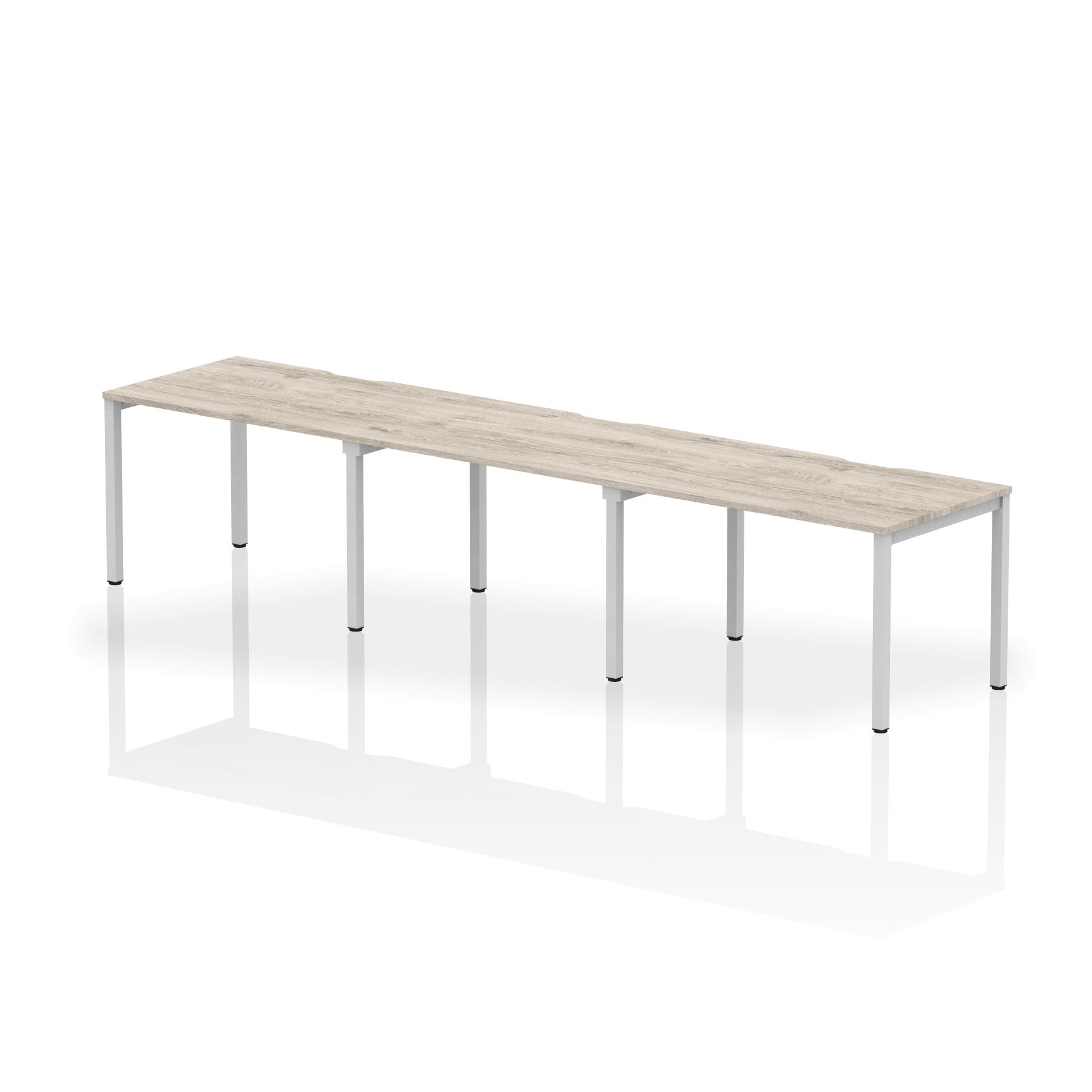 Evolve Plus Single Row Bench Desk - 3 Person