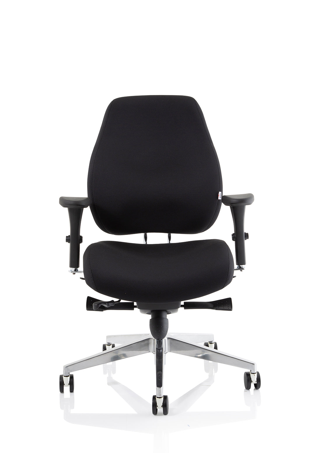 Chiro Plus High Back Ergonomic Posture Chair Black with Arms